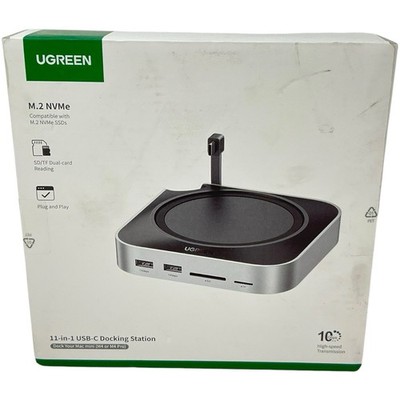 UGREEN 11-in-1  USB-C Docking Station| For Mac mini M4/M4 Pro M.2 NVMe 8TB | New