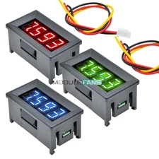 1-10Piece DC0-100V Digital LED Panel Display 4-Bit 0.36in Voltmeter Meter Tester