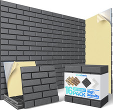 Self-Adhesive Acoustic Panels High Density Soundproof Foam for Wall Room Studio