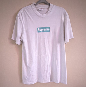Supreme - Supreme®/Tiffany & Co. Box Logo Tee L Supreme Tiffany Box Logo | eBay