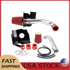3.5" Cold Air Intake Kit +Heat Shield Fits 2014-18 GMC Sierra 1500 V8 5.3L/6.2TL