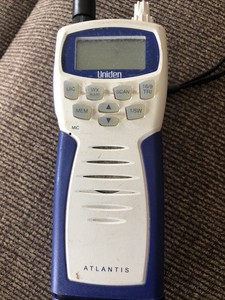 Uniden Atlantis VHF Marine Radio Transceiver -NO CORROSION