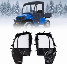 Zipper Soft Cab Enclosure Full Door for Hisun 400 Massimo MSU400 Coleman UT400