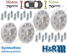 HR TRAK+ Spurverbreiterung DRA 70mm/Achse f�r BMW 1er E81, Bj. 2006-2012