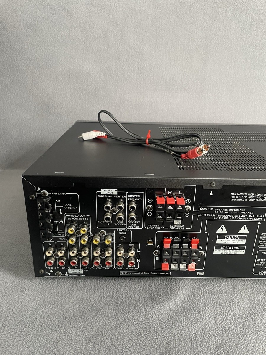 Pioneer VSX D458 5.1 Channel 500 Watt Receiver for sale online | eBay