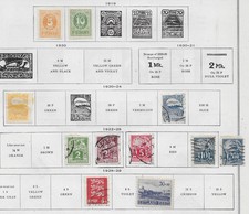 11 Estonia Stamps from Quality Old Antique Album 1919-1929