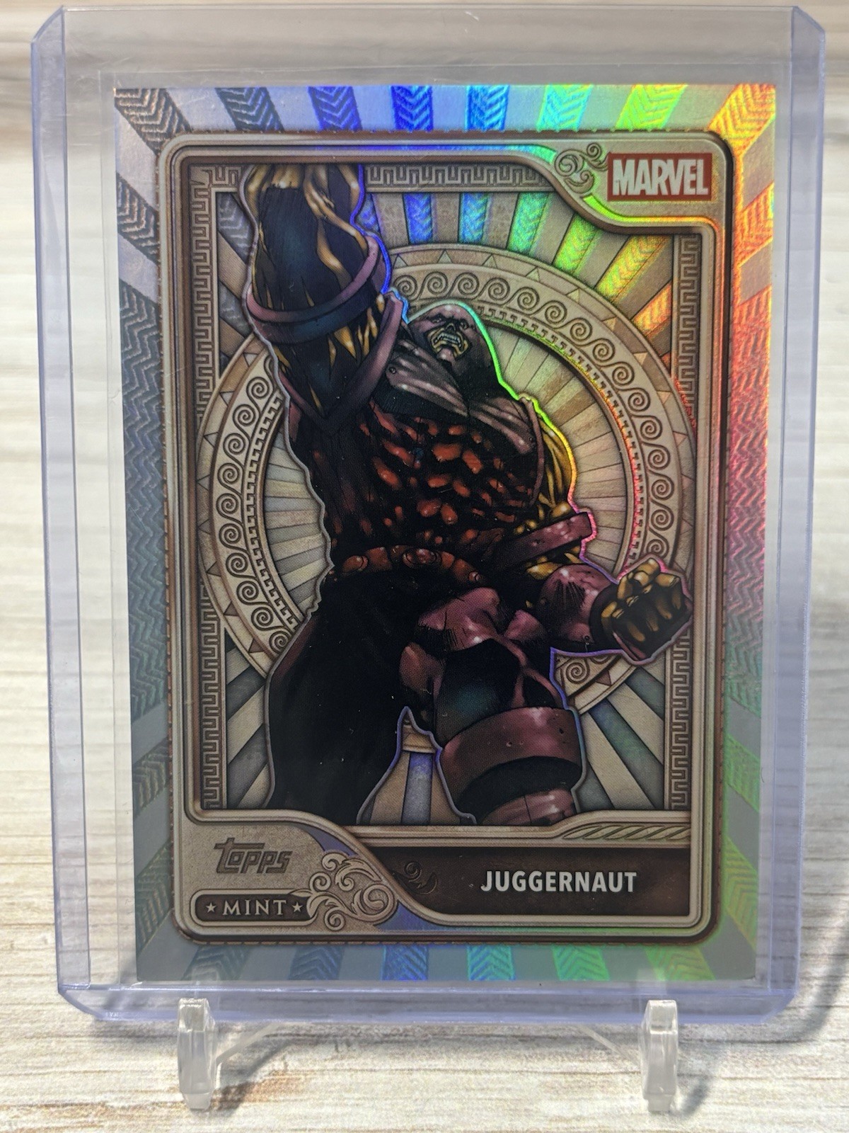 2026 Topps Mint Marvel Juggernaut #37 Bronze Tier Base