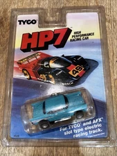 Tyco HP7 Turquiose Slot Car 1957 Chevy Bel Air Model #6966 New