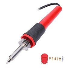 40W Electric Soldering Iron Set Wood Burning Pen Pyrography Tool 110V US