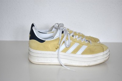 ADIDAS   Damen Sneakers GAZELLE PLATFORM in Gelb Gr. 38,5