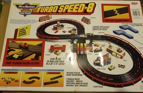 Vintage Galoob Micro Machines Super Speed 8, Electric Racing Set, 99% Complete