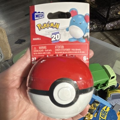 MEGA Pokémon Marill Poké Ball Container Building Set 37pcs HWR25