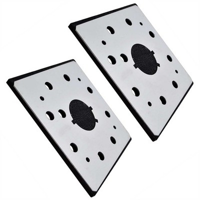 2PCS 1/4'' Square Sander Disc Pad and Backing Plate Fit For Dewalt DW411 BD5000
