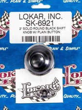 Lokar Sk-6921 Shifter Knob - Solid - Aluminum - Black Anodized - Lokar Shifters Lokar Sk-6921 Shifter Knob - Solid - Aluminum - Black Anodized - Lokar Shifters