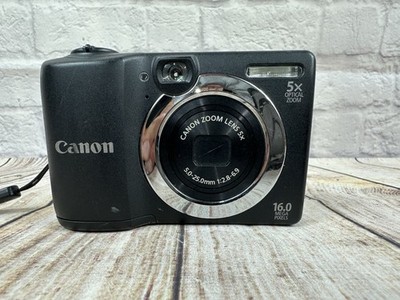 Canon Powershot A1400 HD Black Digital Camera 16.0 Mega Pixels 5x