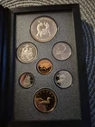 1988 Canada Proof Set 7 Coin Royal Canadian Mint 50% Silver Dollar + Case & COA