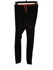 Nike Pro Elite Running Tights Black Orange DA3061-014 Made in USA Men's Size S