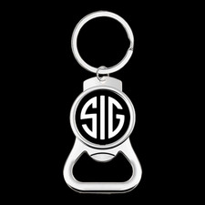 SIG Sauer Collectible Metal Keychain Bottle Opener