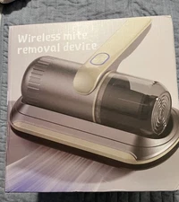 PATO Dust Mite Vacuum Cleaner Cordless Rechargeable Handheld Open Box