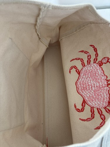 SPARTINA 449 DAUFUSKIE ISLAND Tragetasche rosa Krabbe NEU MIT ETIKETT - Bild 6 von 10