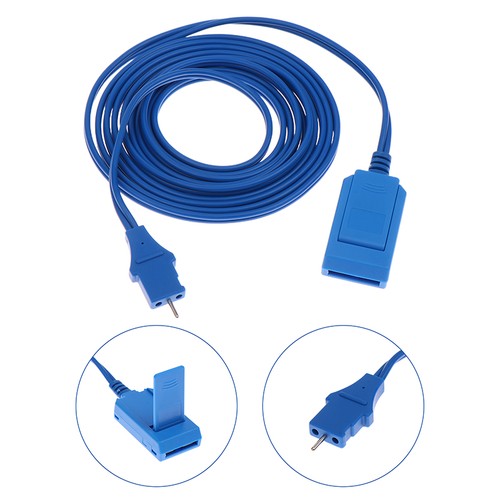 Reusable ESU Electrode Plate Adapter Cable Negative Plate Connecting Lead Wi$a - Picture 6 of 8