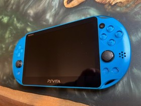 PS Vita 2000 Aqua Blue CIB - Tested & Fully Functional