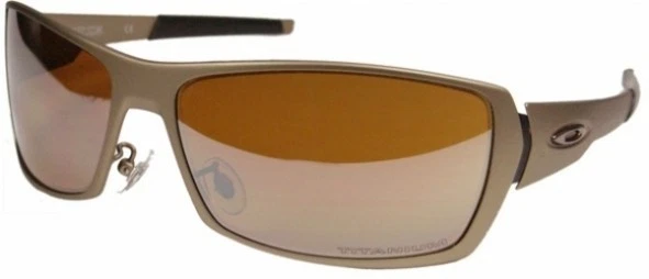 Oakley Spike Matte bronze Titanium Iridium 05-931 RARE w Case - Image 2 of 2