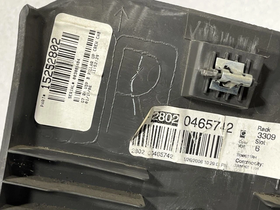 Chevrolet Colorado 2006 lado del pasajero derecho cinturón de seguridad delantero doble cabina Foto 4 de 4