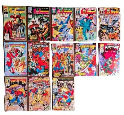 Marvel UK Knights of Pendragon Vol. 2 (1992) Complete Run #1-13 VF NM