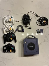Nintendo GameCube Console System - Indigo Tested And Working