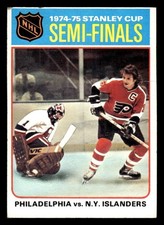 1975 TOPPS STANLEY CUP SEMI-FINALS 2 VG HOCKEY