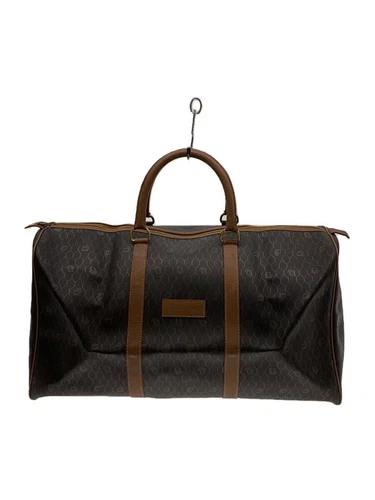 Sac Christian Dior Boston marron occasion