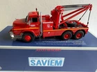 IXO Altaya SAVIEM MAN 32.240 Fire Brigade Tow Truck N° 7 Red 1/43