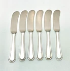 FAIRFAX by GORHAM DURGIN Sterling Silver 6 Butter Spreaders, 125 gr, Not Scrap