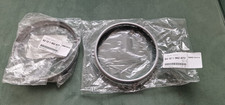 2 x Genuine Hella Headlight Ring Bezel Silver Grey BMW E3 E9 E12 E23 E24 E28 E30