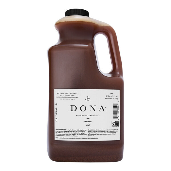 Dona Chai Original Masala Chai 1:1 Concentrado 64 fl. oz.
