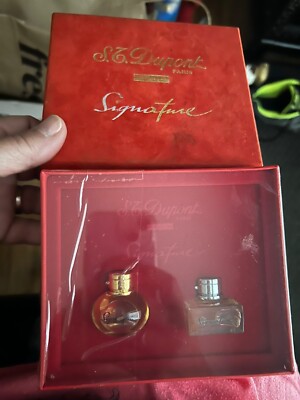 S.T. Dupont Signature by S.T. Dupont For Home And For Femme Set Mini New