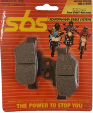 COPPIA PASTIGLIE FRENO ANTERIORE SUZUKI  RM 125 G 86  - GS 450 L 88  SBS 582HF