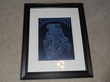 Framed Soundgarden Mini-Poster, 2011 Los Angelos, CA Beautiful  14"x17"
