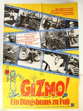 Original Filmposter Filmplakat A1 Gizmo ein Dingsbums zu Fuß