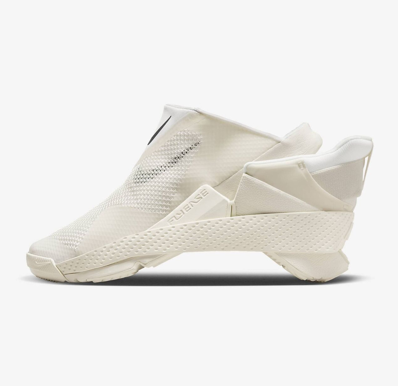 Nike Go Flyease Бледно-слоновая кость с платиновым оттенком, черный DR5540-105 sz 8.5 Мужские