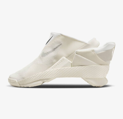 Nike Go Flyease Pale Ivory Platinum Tint Black DR5540-105 sz 8.5