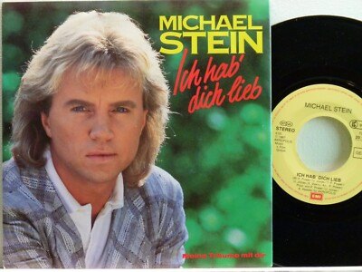 Michael Stein -Ich hab' dich lieb/Meine Träume mit dir  D-1986  EMI 1C 006-20 17