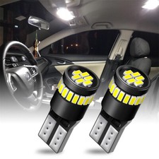 Auxito T10 Led License Plate Light Bulbs 6000k Super Bright White 168 2825 194