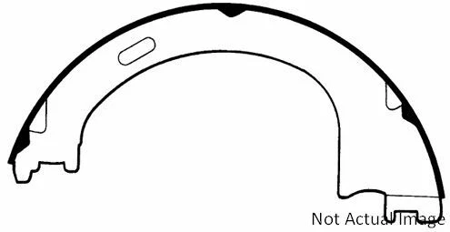 For 2004 Ford F-150 Heritage Parking Brake Shoe Rear Centric - Image 2 of 4