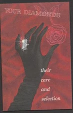 Diamond Crystal Salt Co Adv Booklet~About Your Diamond Jewelry~Michigan 1959 VG+