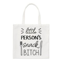 Kleiner Person's Snack Bitch Regular Tragetasche Witz Kinder UnhöFlich Lustig