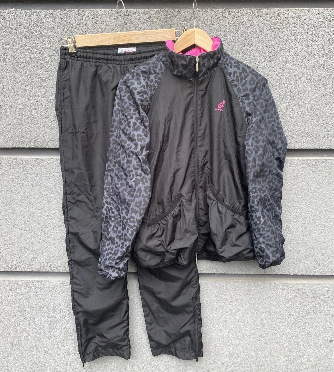 Australian by L'Alpina Track Jacket Gabber Hardcore 44 Black | eBay