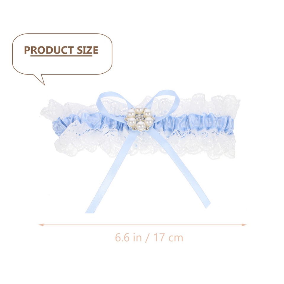 Bride Garters Lace Bowknot Thigh Garters Elegant Wedding Thigh Bands