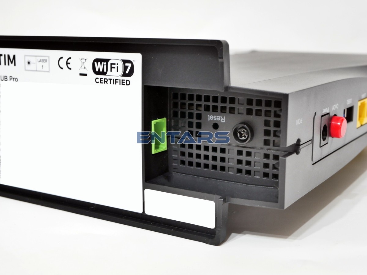 Modem TIM HUB+ Plus Wi-Fi 6 Technicolor - Compatibile Fibra/ADSL, EasyMesh, Porte Gigabit